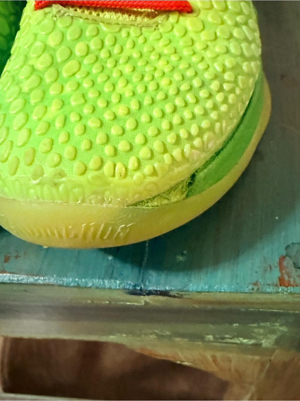 Nike Zoom 2020 Kobe 6 Pronto Grinch Size 7.5 - Picture 4 of 10